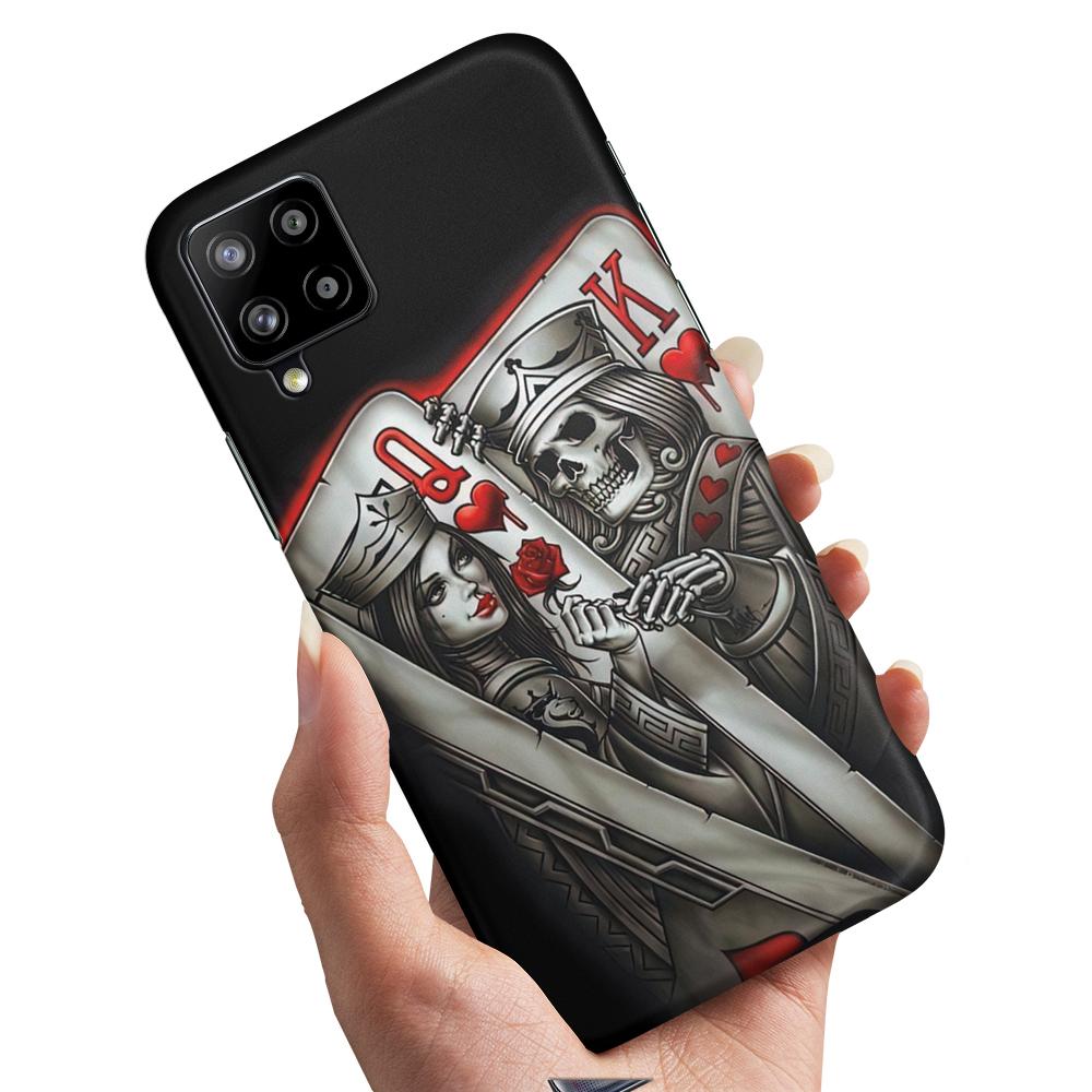 Skal / Mobilskal till Samsung Galaxy A42 - King Queen Kortlek