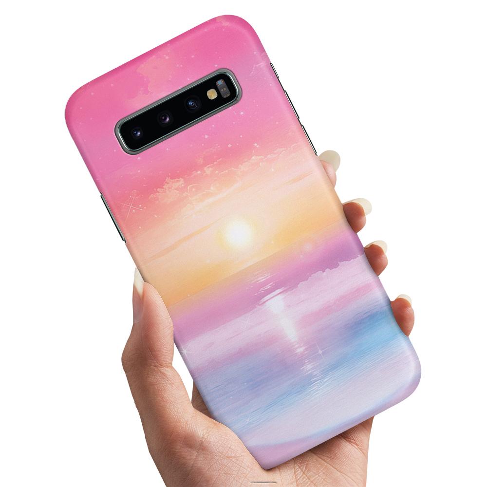 Skal / Mobilskal till Samsung Galaxy S10e - Sunset