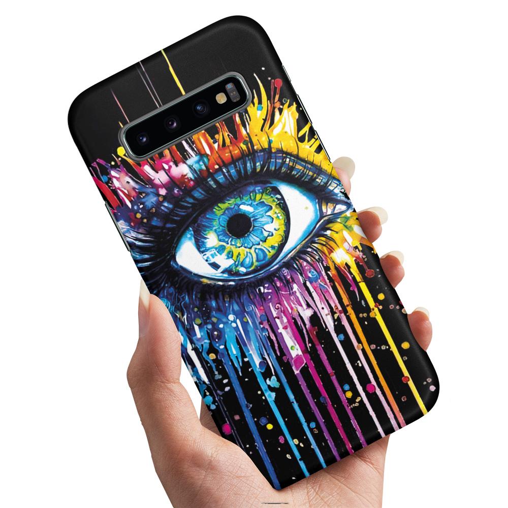 Skal / Mobilskal till Samsung Galaxy S10e - Rinnande Öga