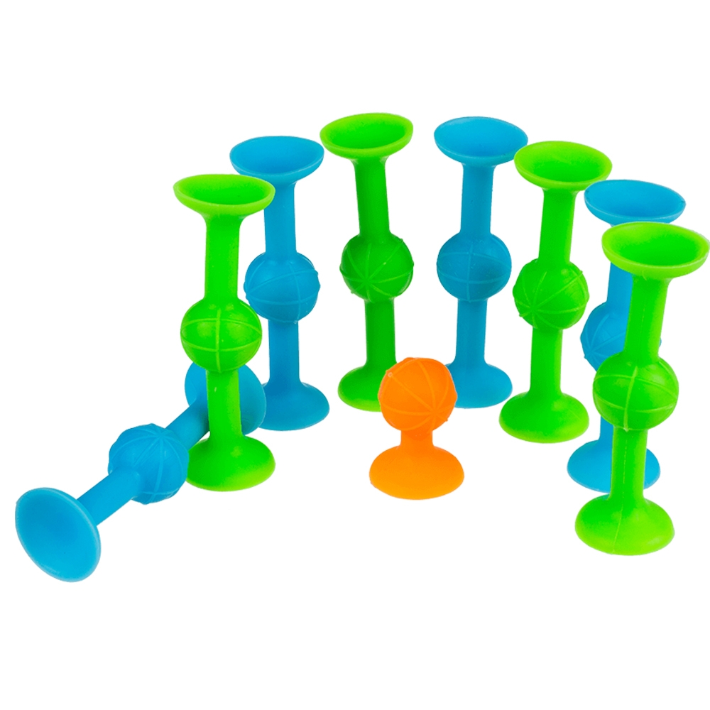 Dart / Piler med Sugekopper - 9 stk