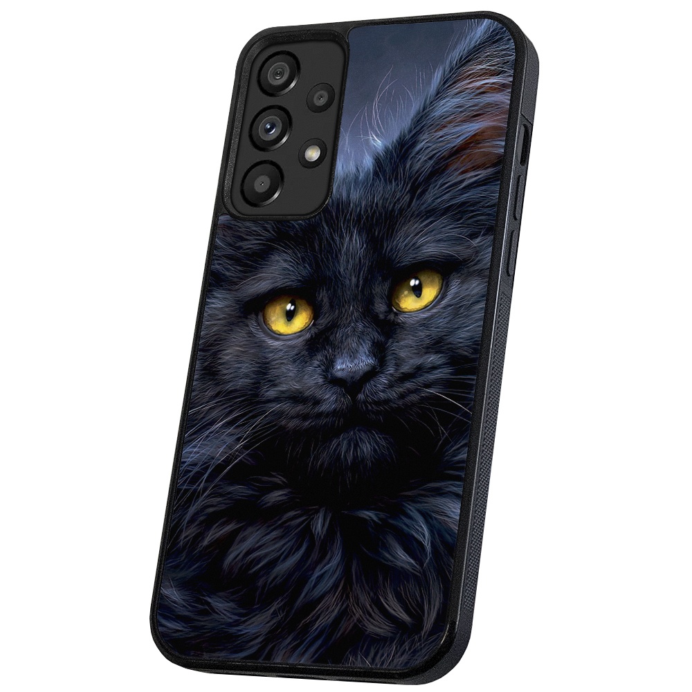 Samsung Galaxy A53 5G - Skal/Mobilskal Svart Katt