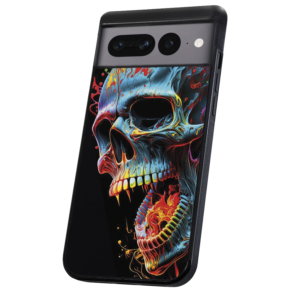 Pixel 7 Pro - Skal/Mobilskal Skull