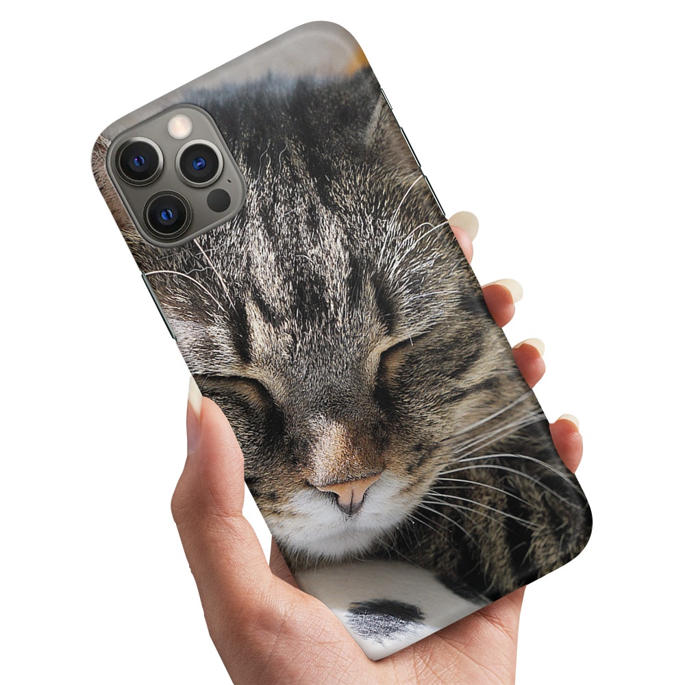 Skal / Mobilskal till iPhone 15 Pro Max - Sovande Katt