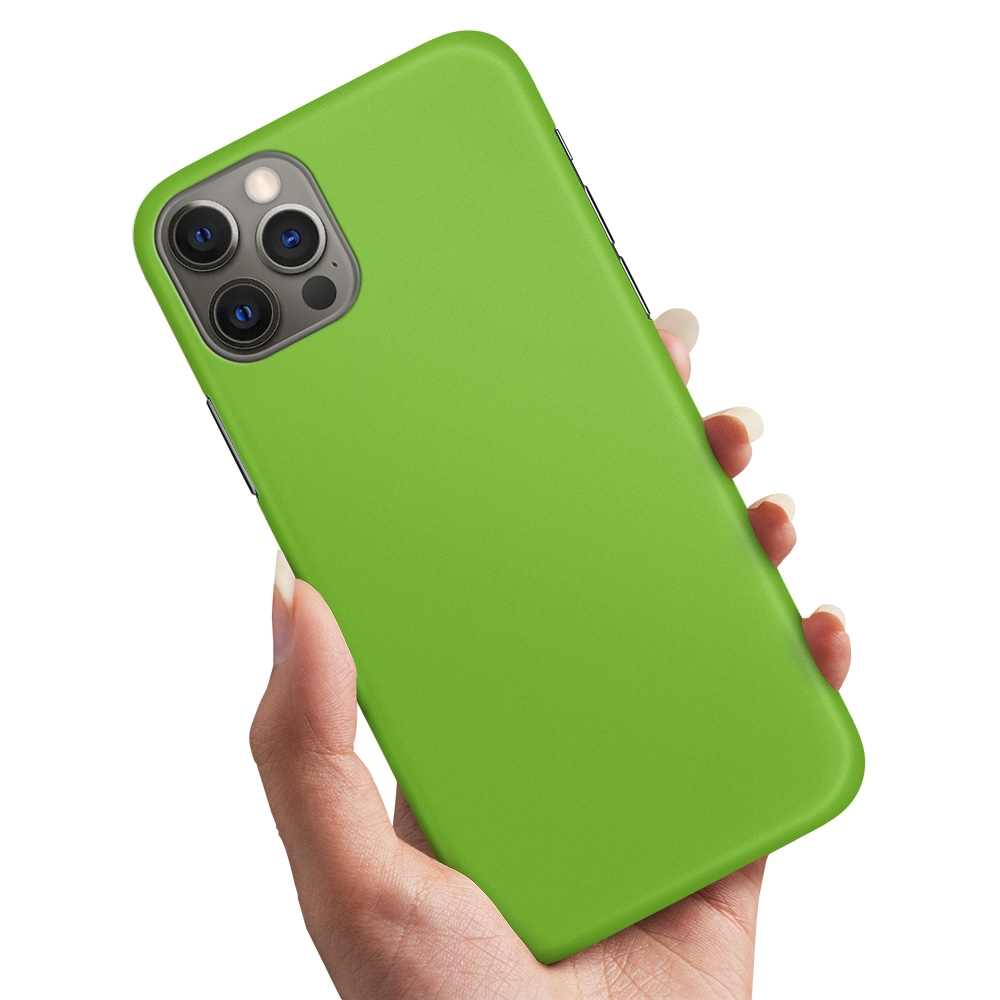 Skal / Mobilskal till iPhone 15 Pro Max - Limegrön