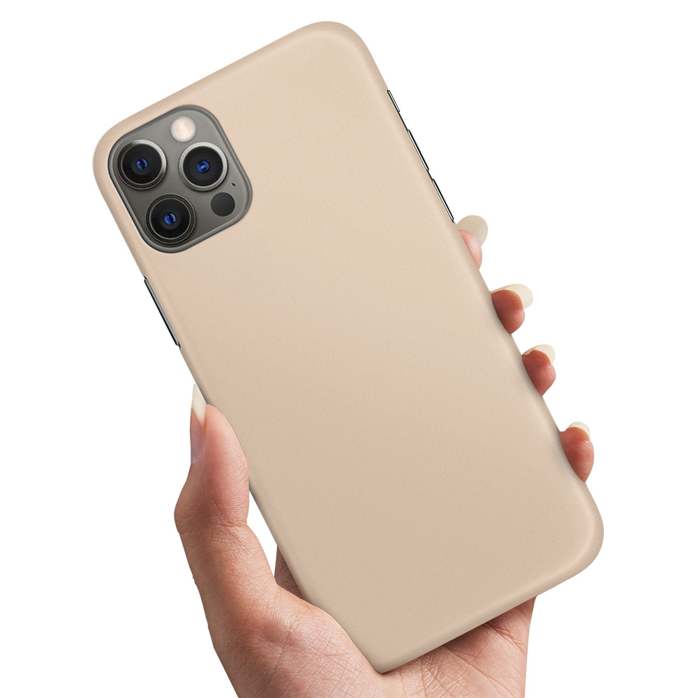 Skal / Mobilskal till iPhone 15 Pro Max - Beige