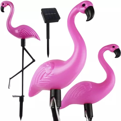 Hagelampe Flamingo - Solcelle