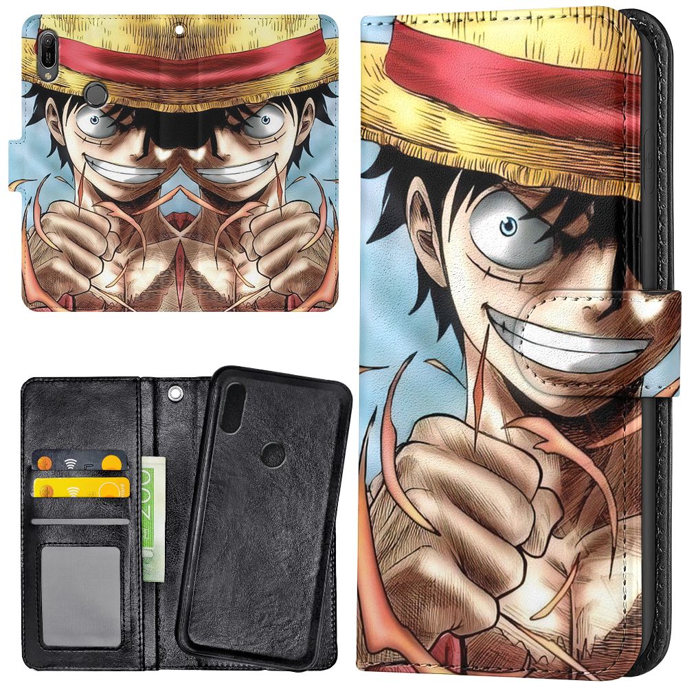 Mi A2 Lite - Plånboksfodral/Skal Anime One Piece