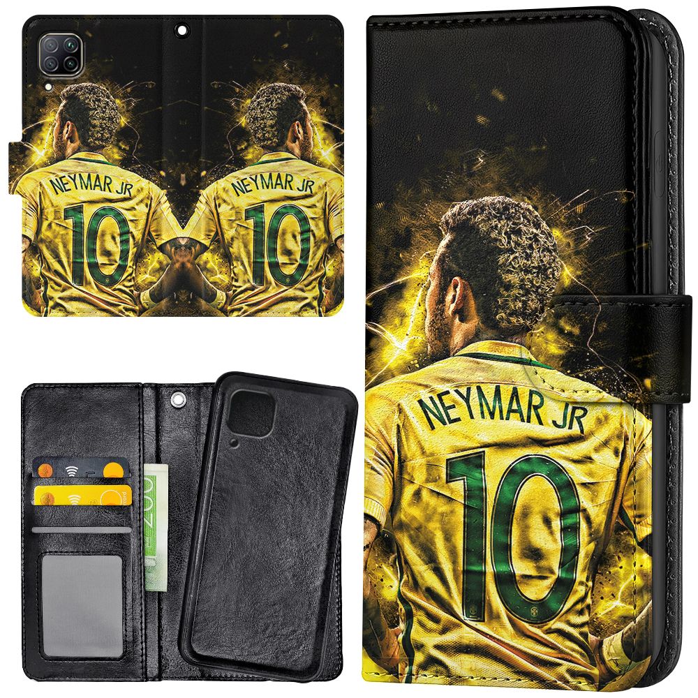 P40 Lite - Plånboksfodral/Skal Neymar