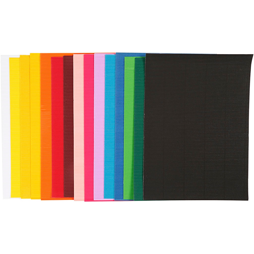 Wellpapp - 25x35 cm - 80 g - 15 ark