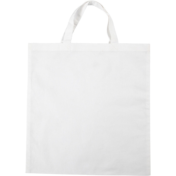 Tygpåse - Vit Textilkasse - 38x42 cm - 20 st