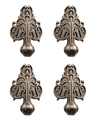 Metallfötter - Tim Holtz - Foundations 4 st