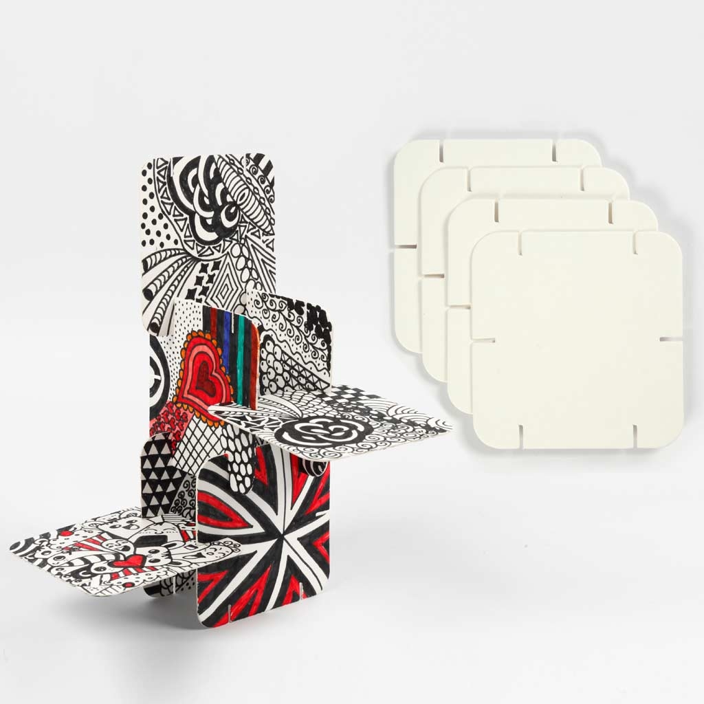 Puzzle konstruktionsbrickor - 200 st
