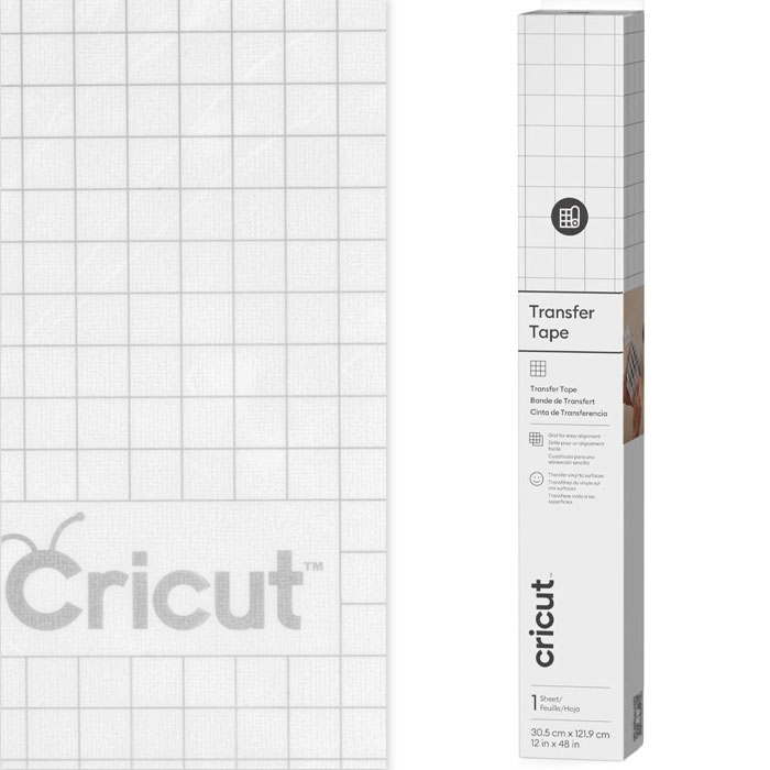 Cricut Transfer Tape - 30,5 x 121 cm - Applikationsfolie