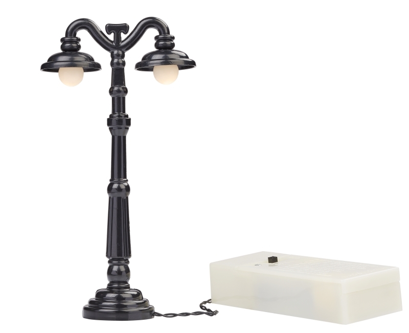 Miniatyr Lanterna - Med Ljus - Svart - 13 cm
