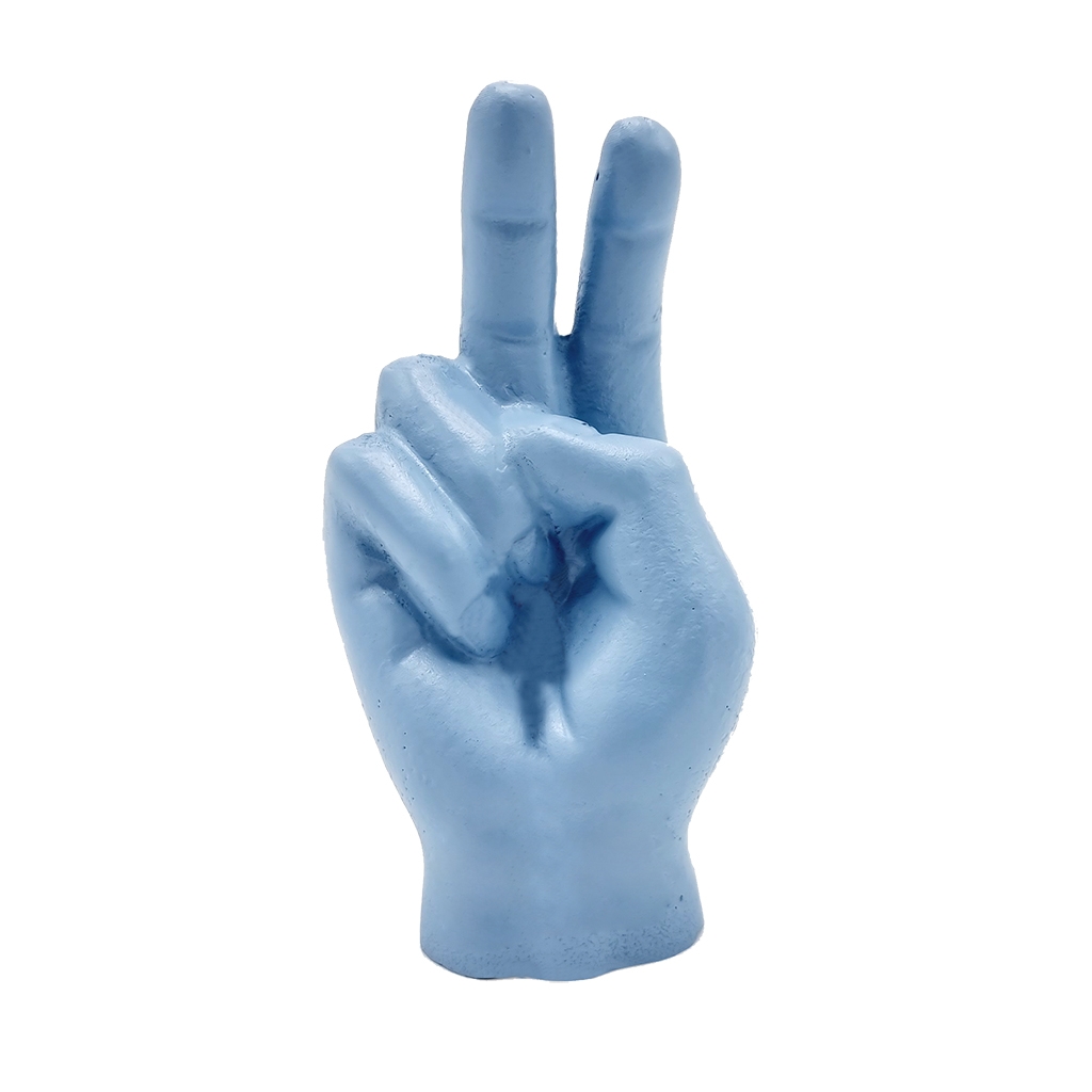 Silikonform Ljusformar - Winner Hand - H: 11,6 cm