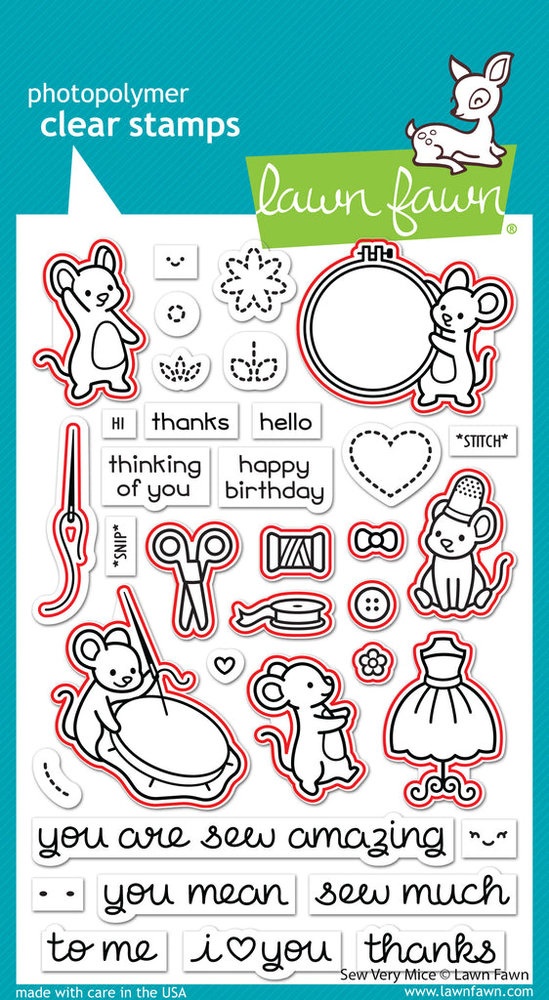 Lawn Fawn Dies - Sew Very Mice Dies