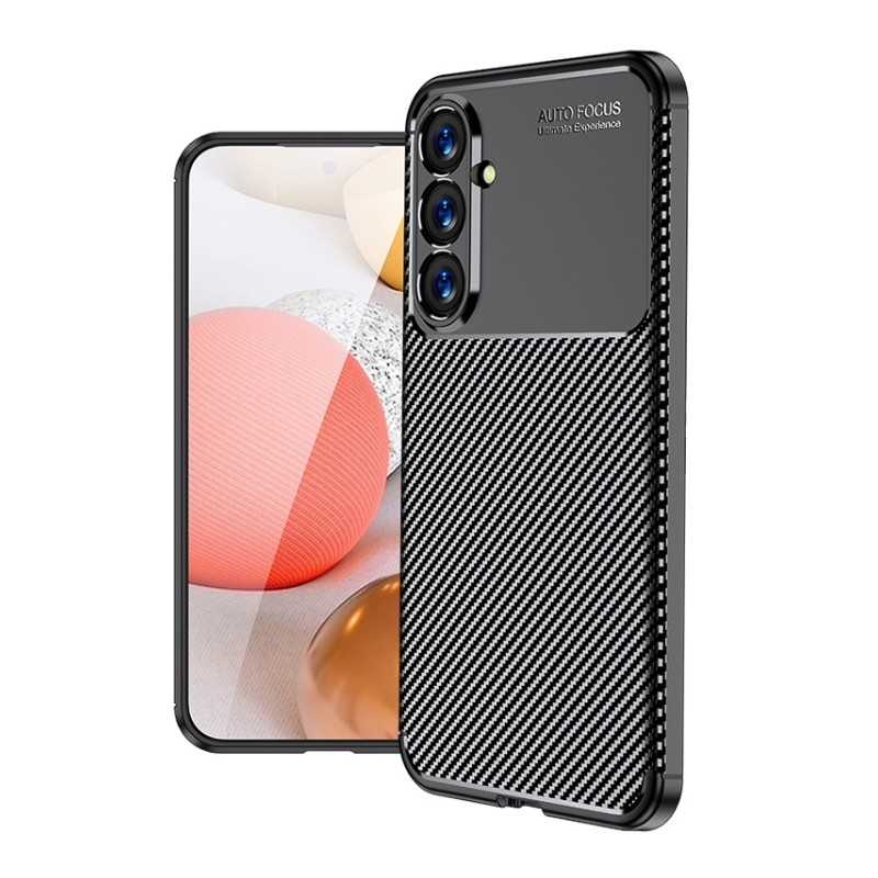 Samsung S24 Stöttåligt Slimmat Skal FullCarbon V4