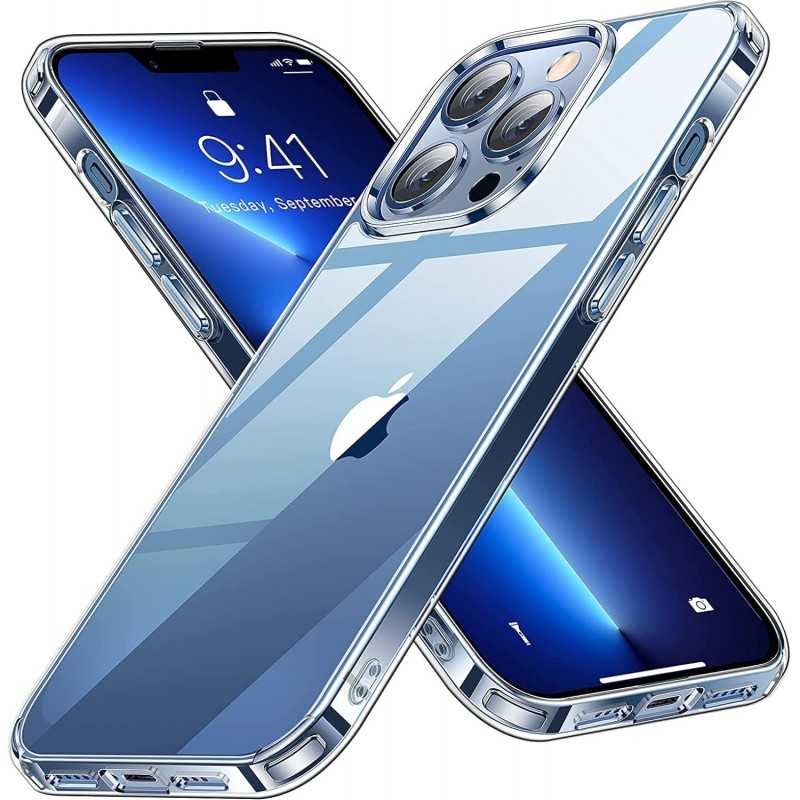 iPhone 11/12/13/14/15 Stötdämpande Skal Simple V2 - Transparent