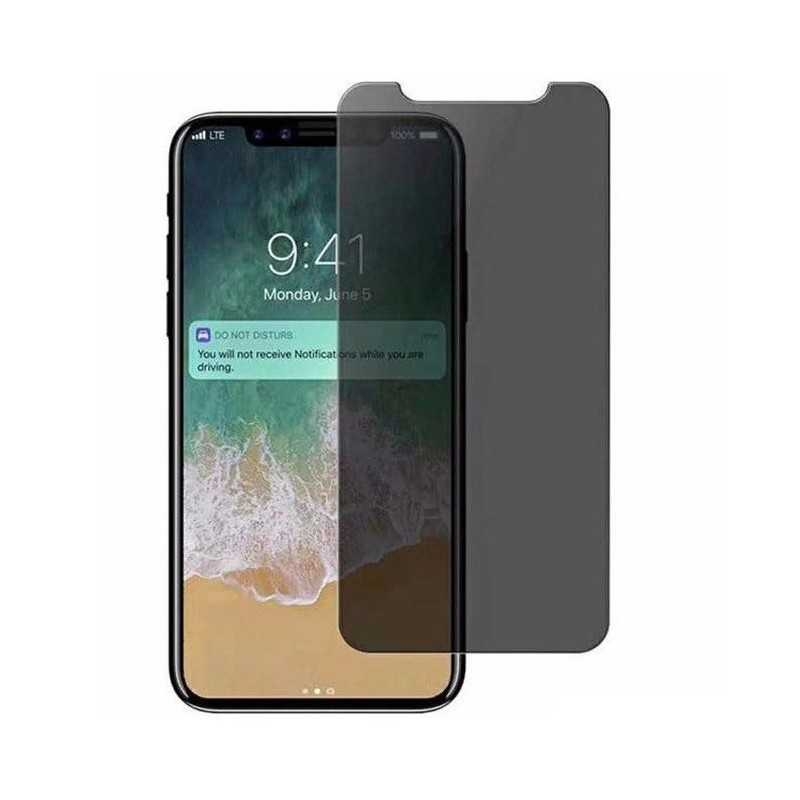 2-PACK iPhone XS Max Privacy Härdat glas 0.26mm 2.5D 9H