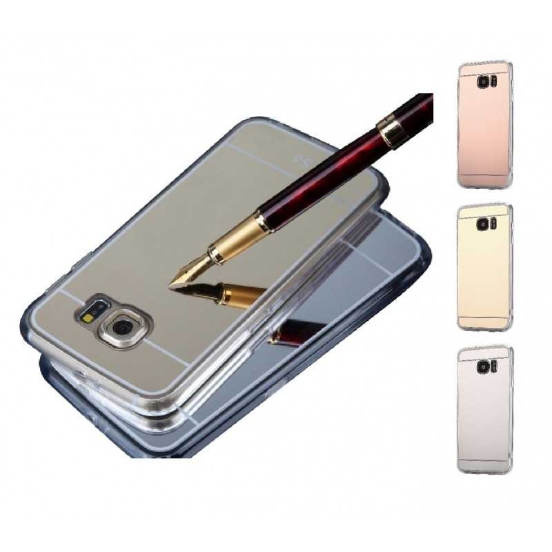 S5 Elegant Stötdämpande Spegelskal TPU