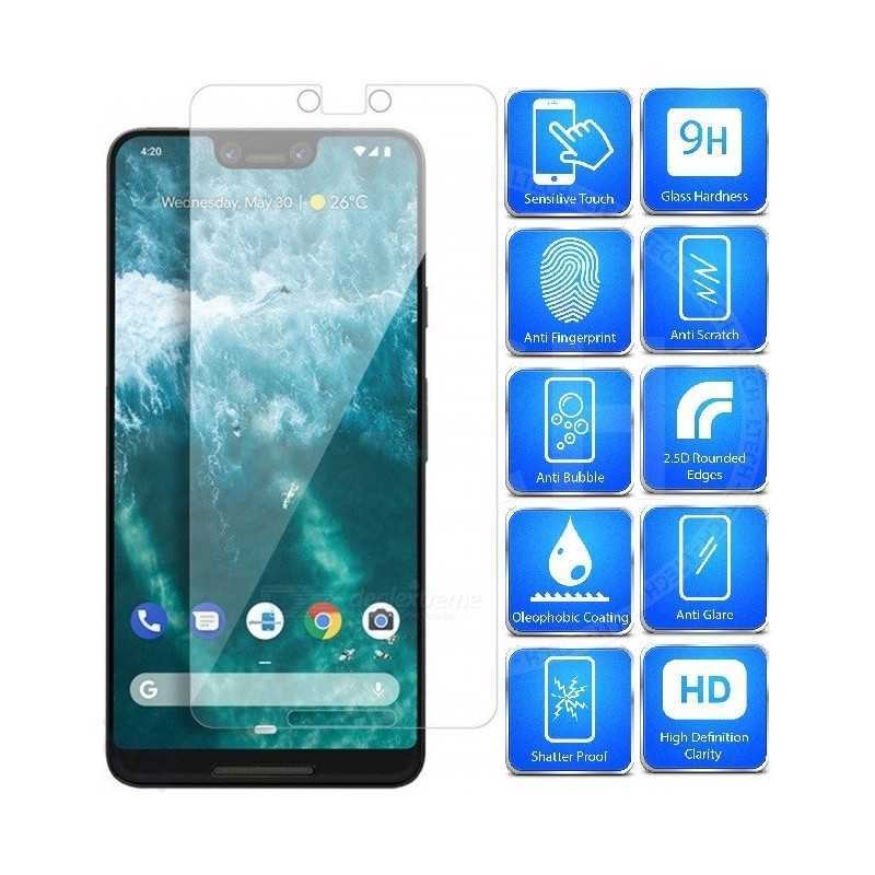 2-PACK Google Pixel 3 XL Härdat glas 0.26mm 2.5D 9H