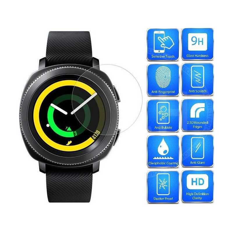 2-PACK Galaxy Watch Active Härdat Glas 0.2mm 9H 2.15D