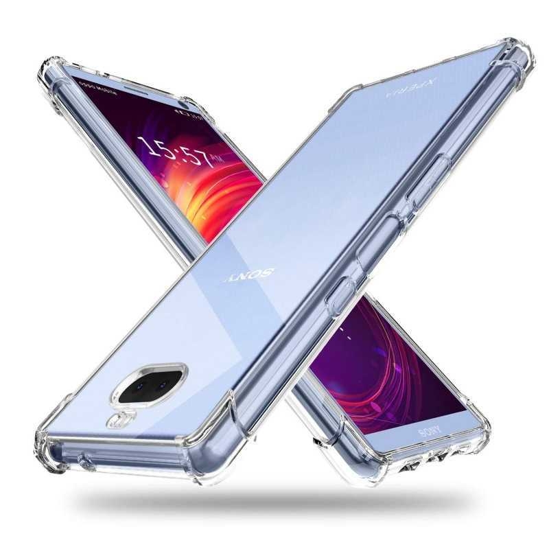 Xperia 10 Stöttåligt Skal med Förstärkta Hörn