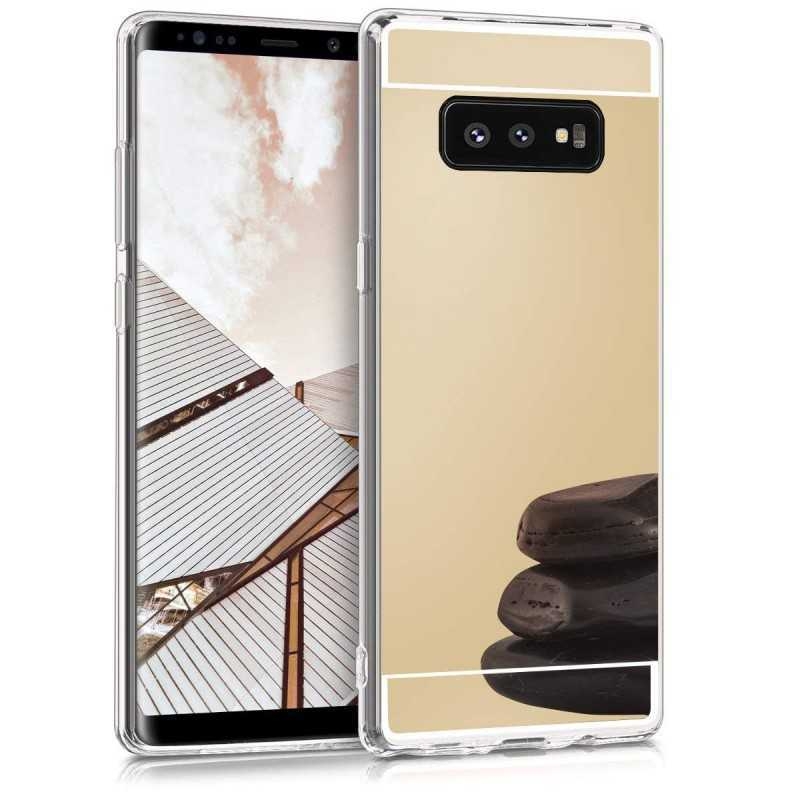 S10e Elegant Stötdämpande Spegelskal TPU