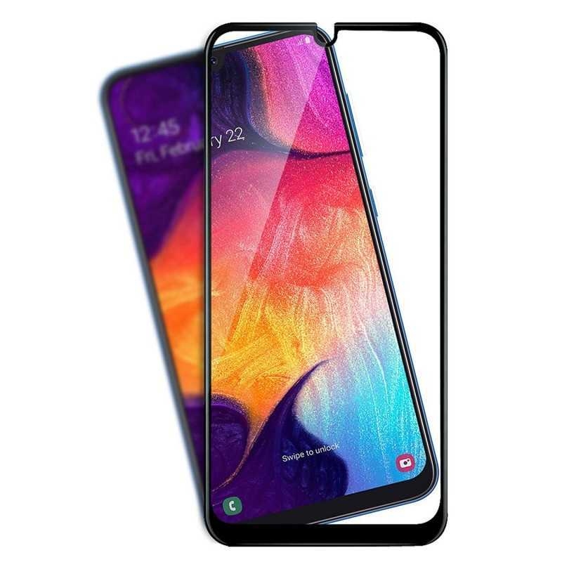 2-PACK Samsung A70 Härdat Glas 0.26mm 2.5D 9H Fullframe