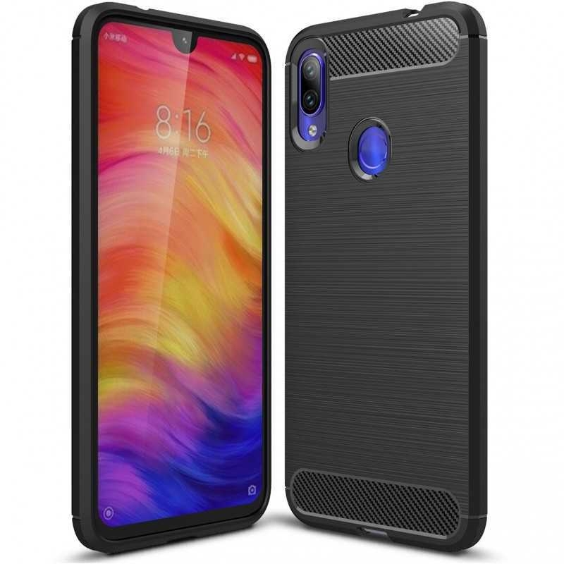 Redmi Note 7 Stöttåligt Skal SlimCarbon