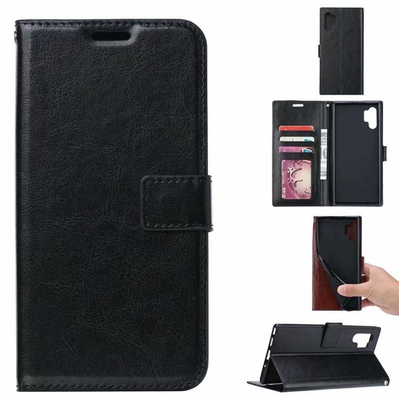 Note 10 Plus Plånboksfodral PU-Läder 4-FACK