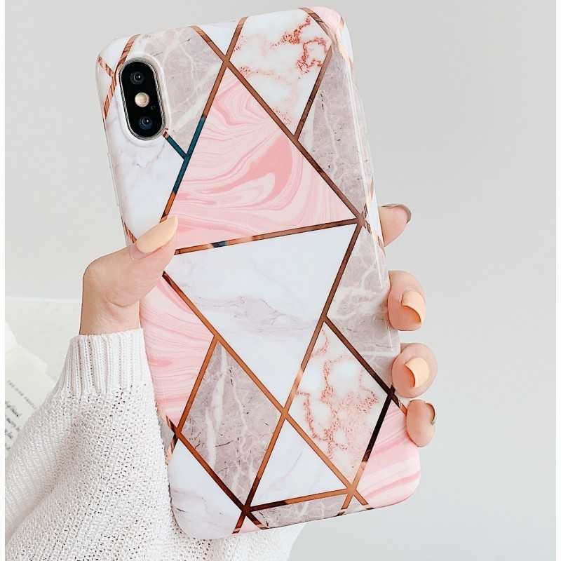 iPhone XS / X Stilrent Marmorskal Premium