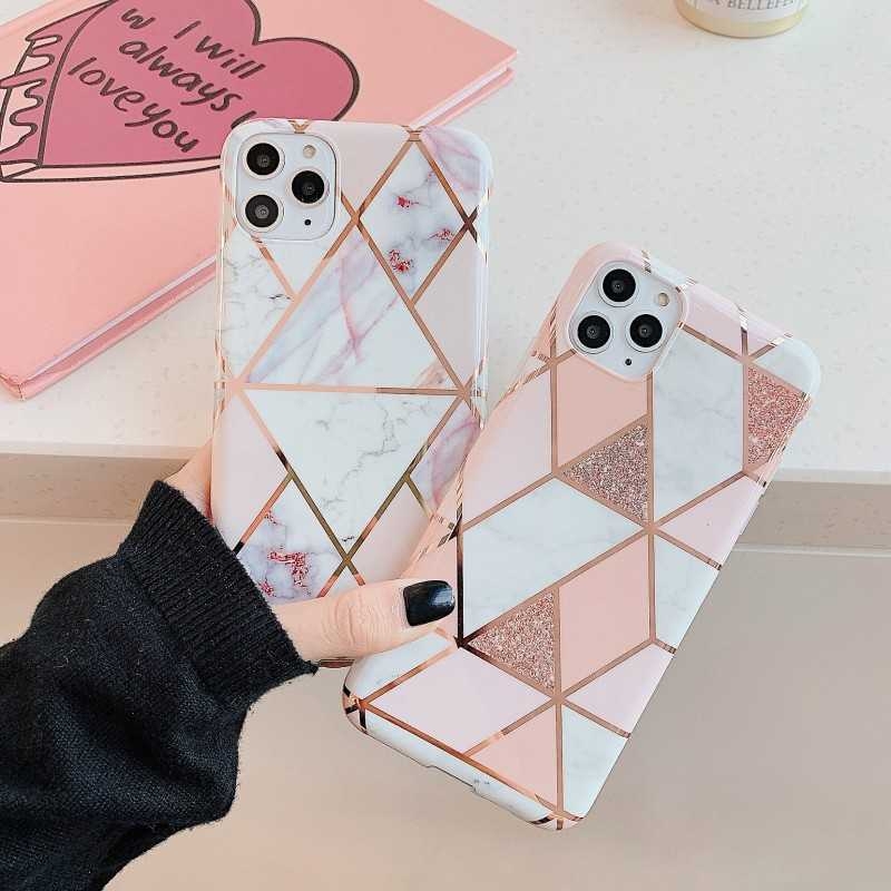 iPhone 11 Stilrent Marmorskal Premium
