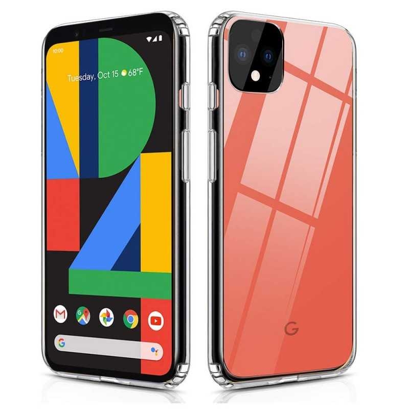 Pixel 4 XL Stötdämpande Mjukt Skal Simple