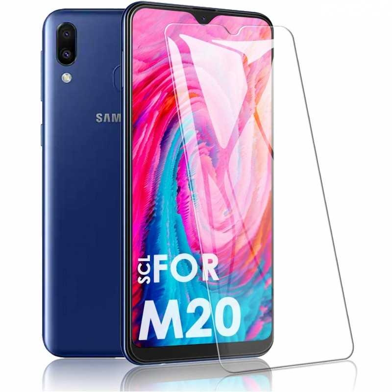 2-PACK Samsung M20 Härdat glas 0.26mm 2.5D 9H
