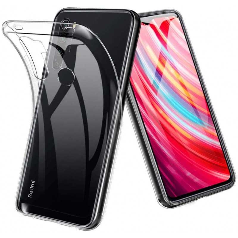 Redmi Note 8 Stöttåligt Genomskinligt Skal Simple