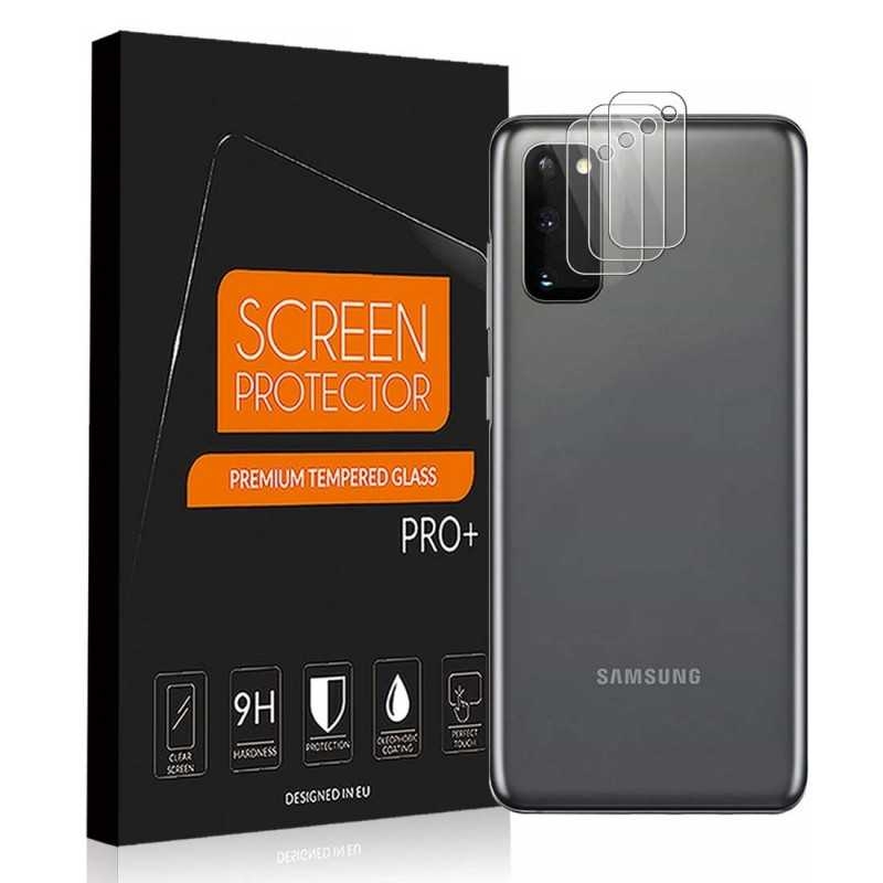 2-PACK Samsung Galaxy S20 Kamera Skydd Linsskydd