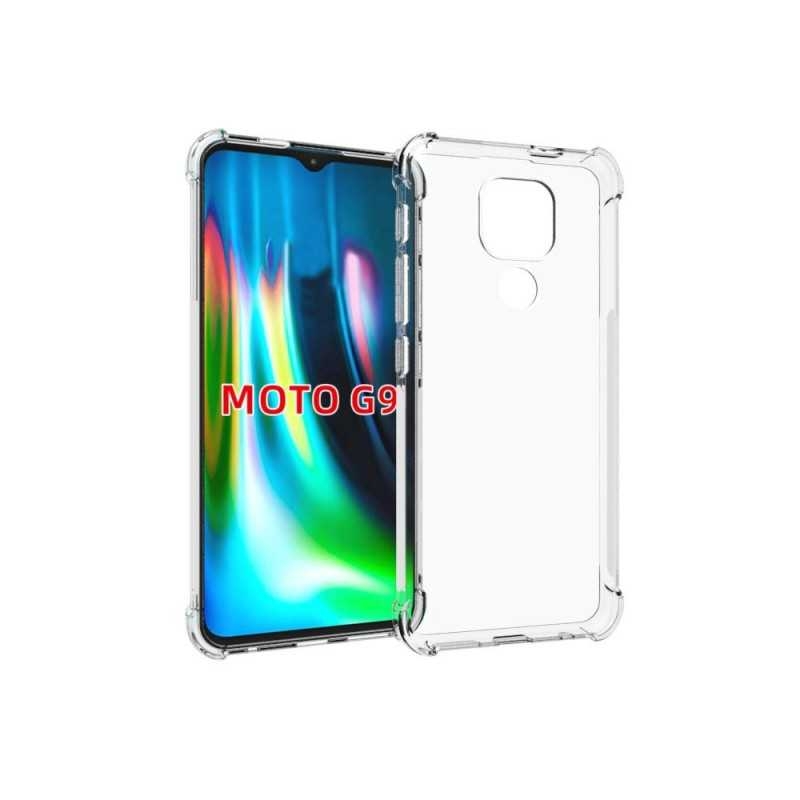 Moto E7 Plus Stöttåligt Skal med Förstärkta Hörn