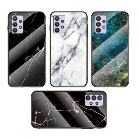 A32 Marmorskal 9H Härdat Glas Baksida Glassback® V2