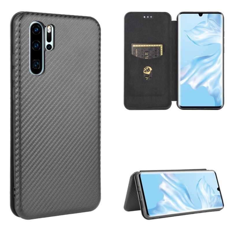 P30 Pro Flipfodral Kortfack CarbonDreams