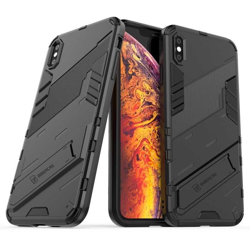 iPhone XS Max Stöttåligt Skal med Kickstand ThinArmor V2