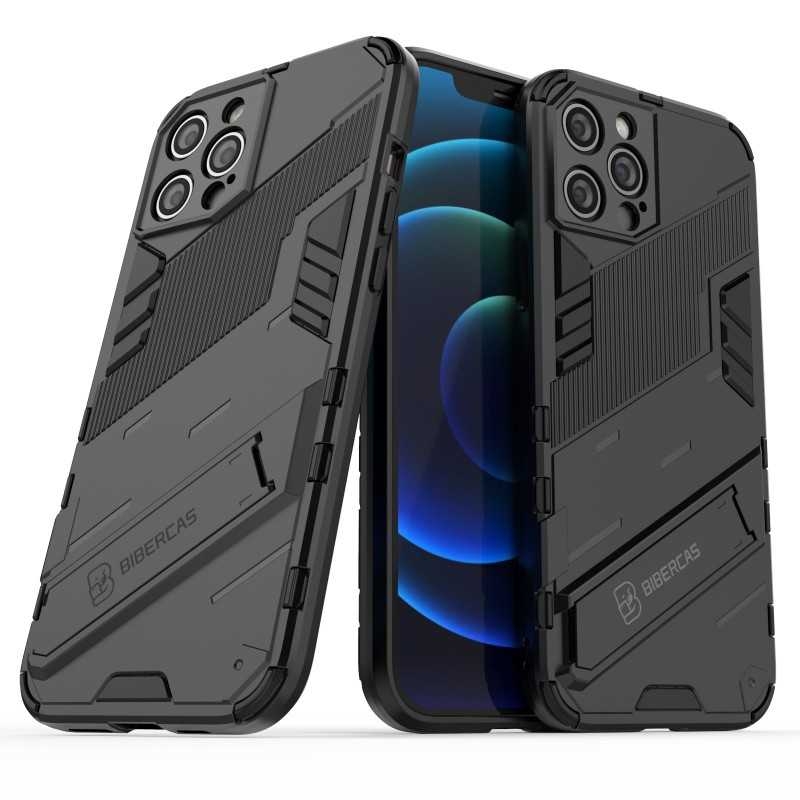 iPhone 12 Pro Max Stöttåligt Skal med Kickstand ThinArmor V2