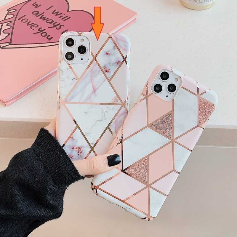 iPhone 13 Pro Stilrent Marmorskal Premium