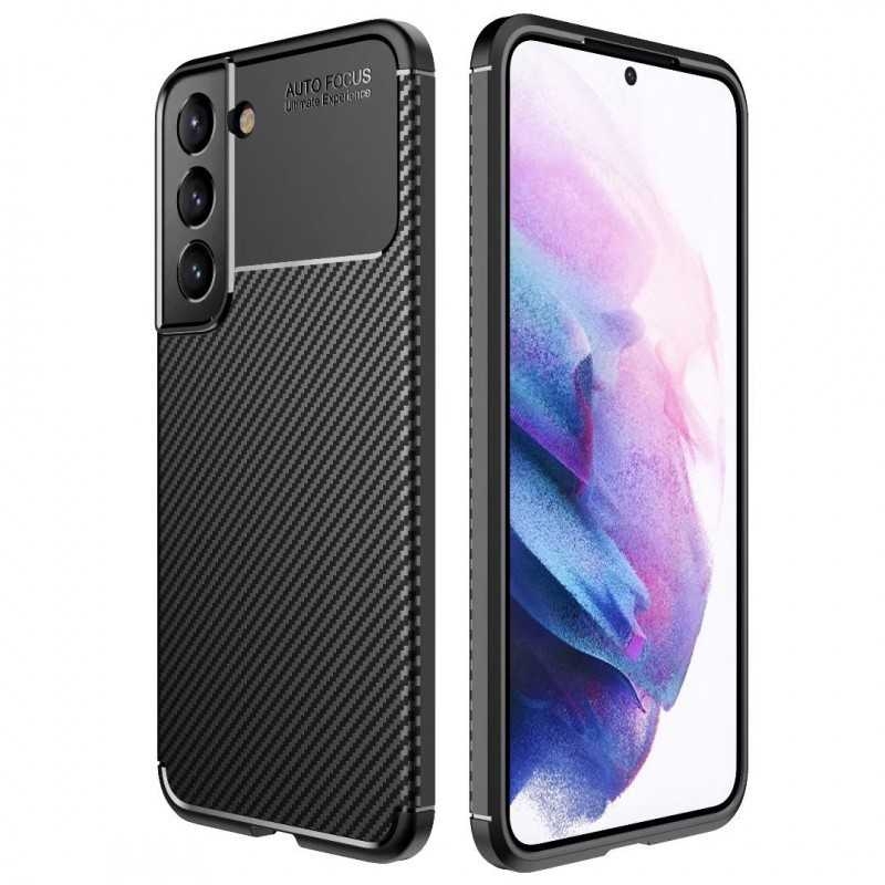 Galaxy S21 FE Stöttåligt Slimmat Skal FullCarbon V4