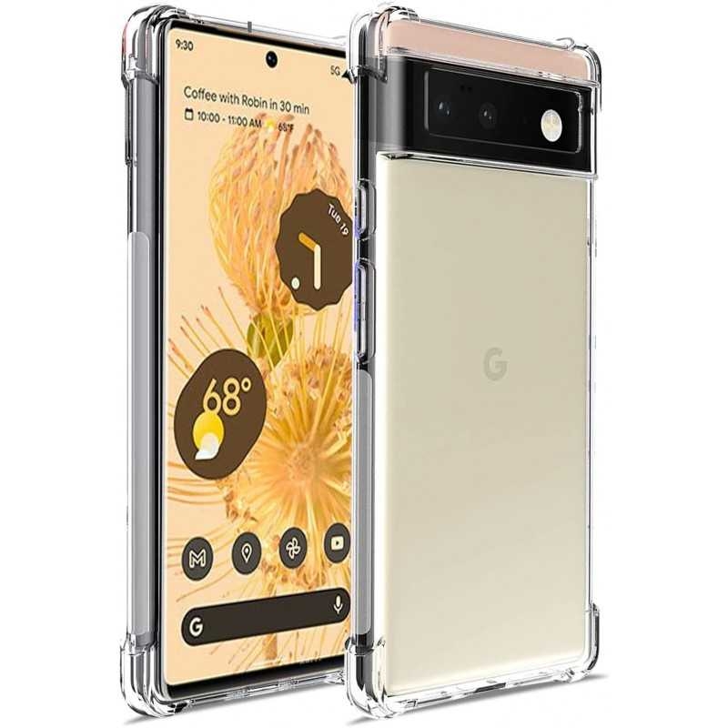 Pixel 6 Pro Stöttåligt Skal med Förstärkta Hörn