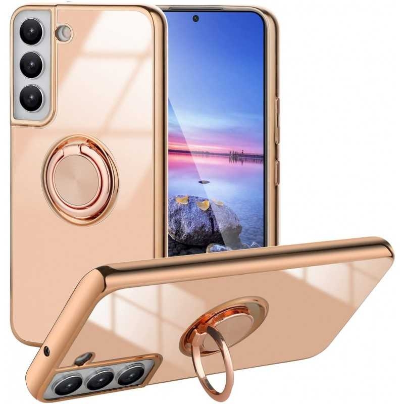 Samsung S22 Elegant & Stöttåligt Skal med Ringhållare Flawless
