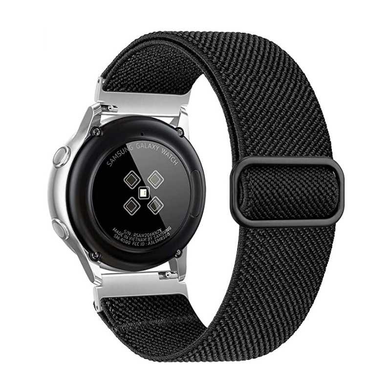 Universal Justerbar & Elastisk Nylon Klockarmband - 22mm