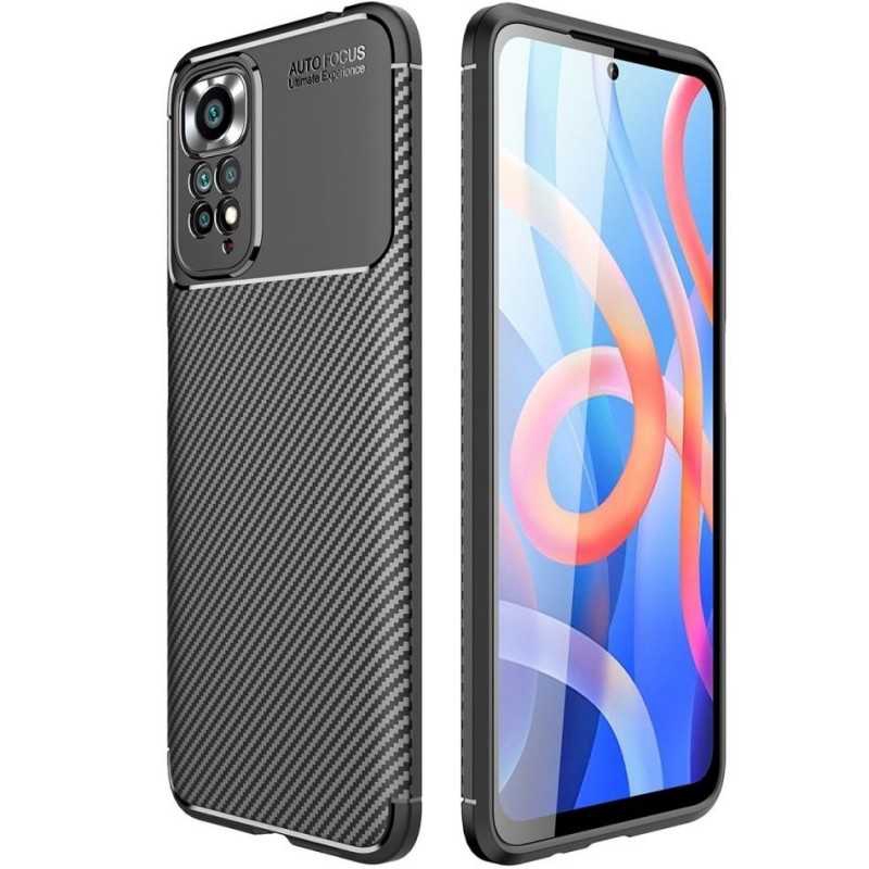 Redmi Note 11 / 11S Stöttåligt Slimmat Skal FullCarbon V4