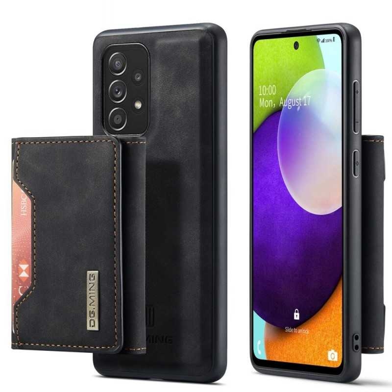 8-FACK Samsung A52/A52s / Stöttåligt Skal med Magnetisk Korthållare DG.MING Detach
