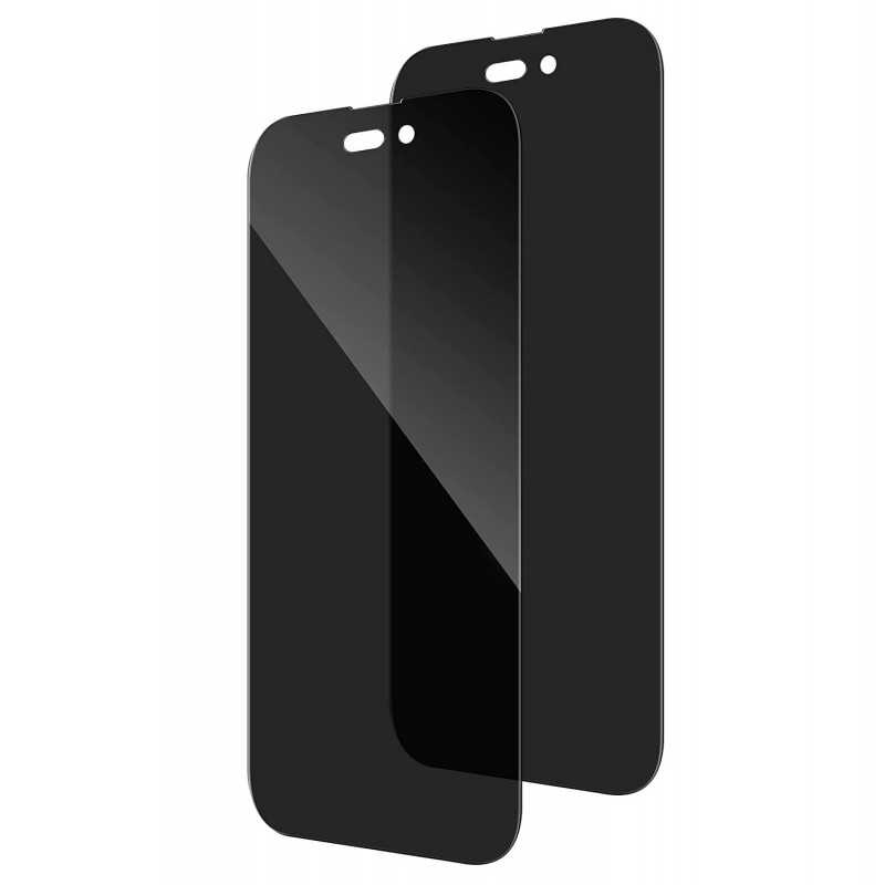 iPhone 14 Pro Privacy Härdat glas 0.26mm 3D 9H